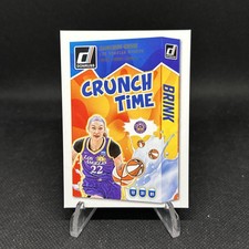 2025 Panini Donruss WNBA Cameron Brink Crunch Time #17 Sparks