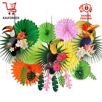 Hawaii Party Deko Sommer Dekoration Girlande Papier Laternen FüR Gartenparty