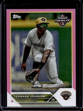 2023 Topps Pro Debut Termarr Johnson Fuchsia #/199