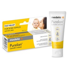 Medela Purelan Lanolin Nipple 1.3 Ounce Pack of 1 , Cream