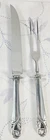 Spring Glory by International Sterling Silver 10.5" Carving Set -Stainless Blade