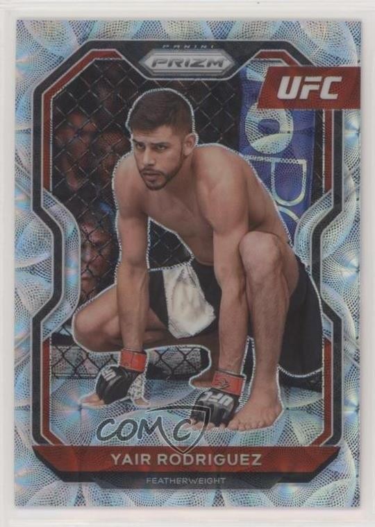 2021 Panini Prizm UFC Premium Box Set Scope Prizm /99 Yair Rodriguez #73 d7k