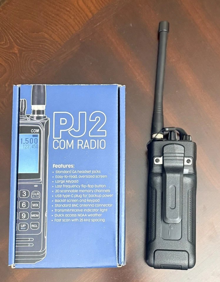PJ2+ Com Radio mit PJ-Buchsen - gut ablesbarer übergroßer Bildschirm - Bild 4 von 4