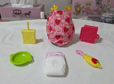 Baby Alive Super Snacks Lily Jumper  Dough Shape Diaper Dish Spoon Bottle 
