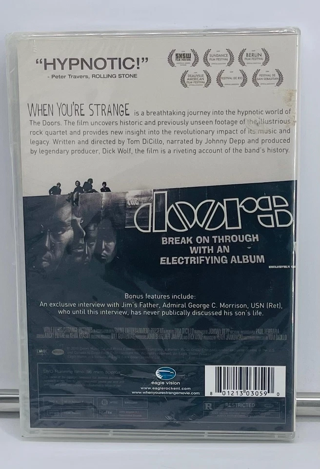 sealed When You're Strange: A Film About the Doors -  Near Fine, 2009 - Image 2 of 4