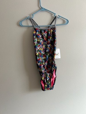 Dolfin Women's Uglies Print String Back 1-Piece Swimsuit
