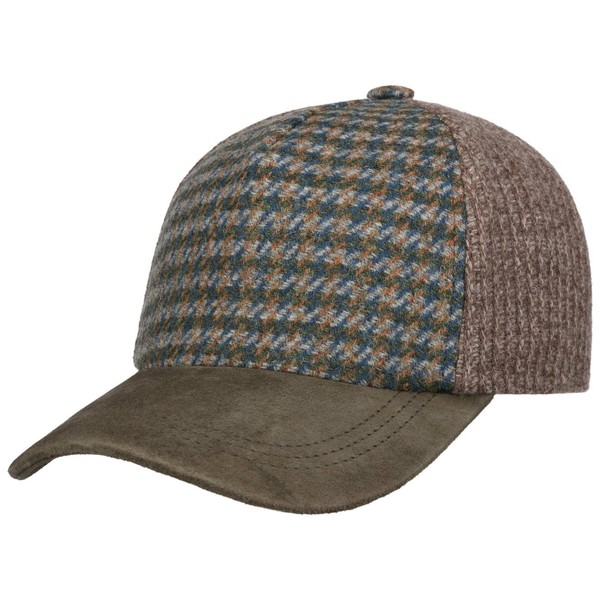 Alfonso Deste Classic Fusion Wool Check Cap Basecap Baseballcap Wollcap-image