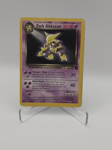 Dark Alakazam 18/82 Team Rocket-Unlimited Edition Regular HP