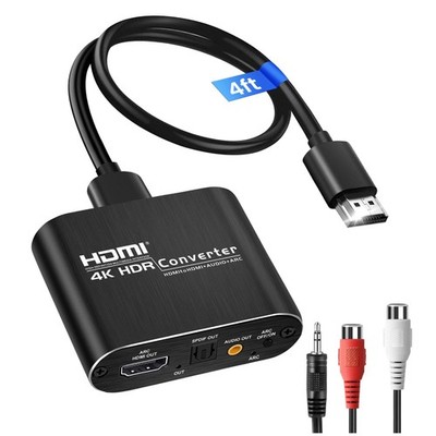 HDMI ARC Audio Extractor Converter - 4K Resolution