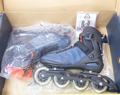Rollerblade Spark 90 Inlineskates   Schwarz/Blau/Rot   Gr. 46   NEU