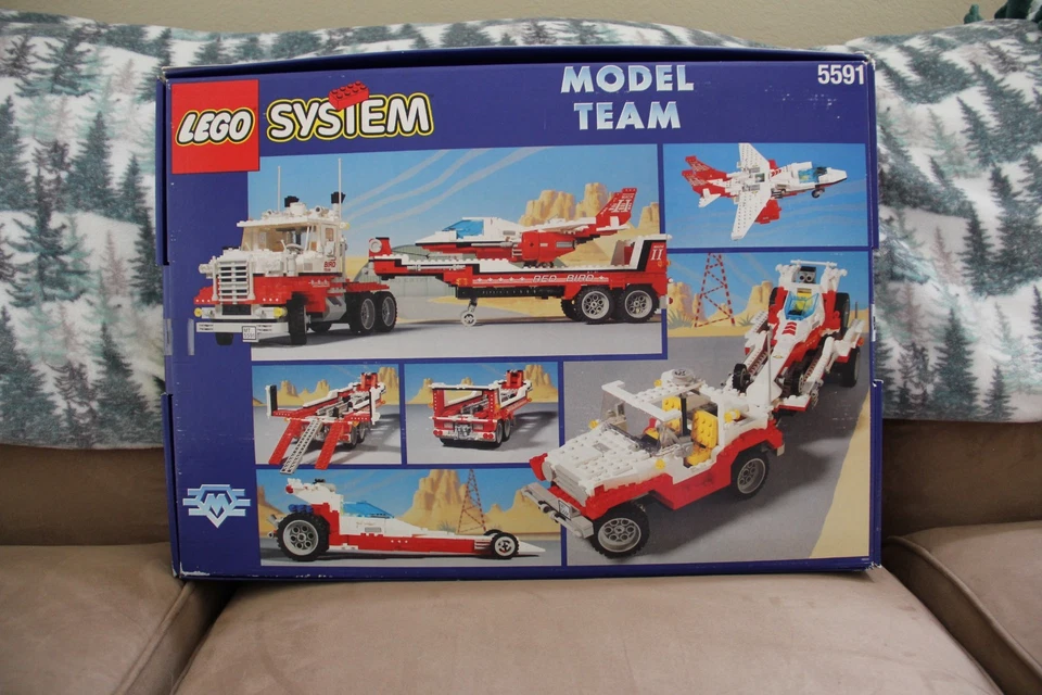 LEGO System, Model Team, No. 5591 W Instructions 1990s Red Bird And Rig - Image 2 of 4