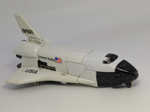 Vintage Super GoBots Spay-C Robot NASA Space Shuttle 1985 Bandai Japan