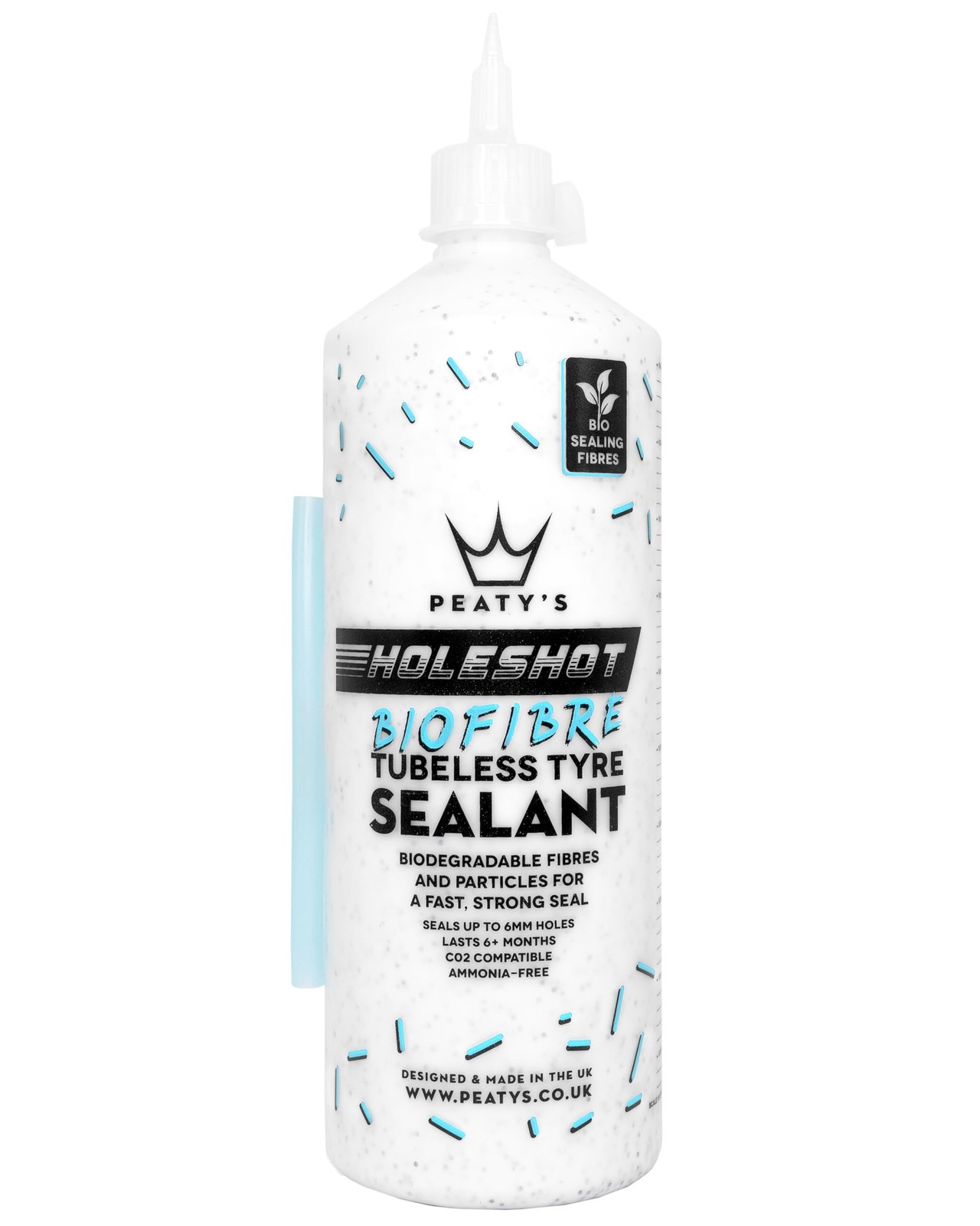 Peatys Holeshot BioFibre Tubeless Tyre Sealant - Image 3