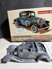Hubley 1932 Chevrolet Coupe Metalplastic Model Kit Unassembled Instructions Hubley 1932 Chevrolet Coupe Metalplastic Model Kit Unassembled Instructions