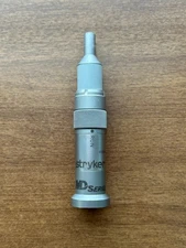 Stryker MD Series Medium Straight Micro Drill Orthopedic Attachment 5100-015-250