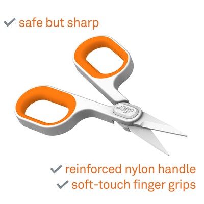 Slice Ceramic Scissors with Wide Finger Loops for Larger Hands, 1-Pack (10546)