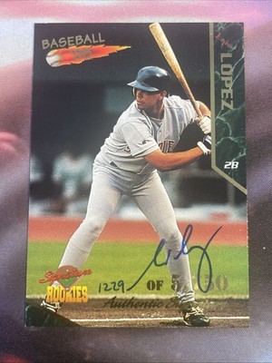 1995 Signature Rookies Luis Lopez Autographs #/5,750 O671