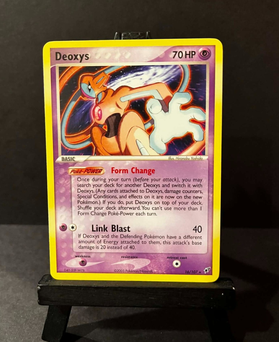 Pokemon TCG - Deoxys - EX Deoxys - 16/107 - Rare - Regular - LP