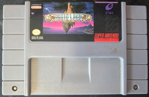 Brain Lord (Super Nintendo SNES, 1994) RPG Authentic & Tested