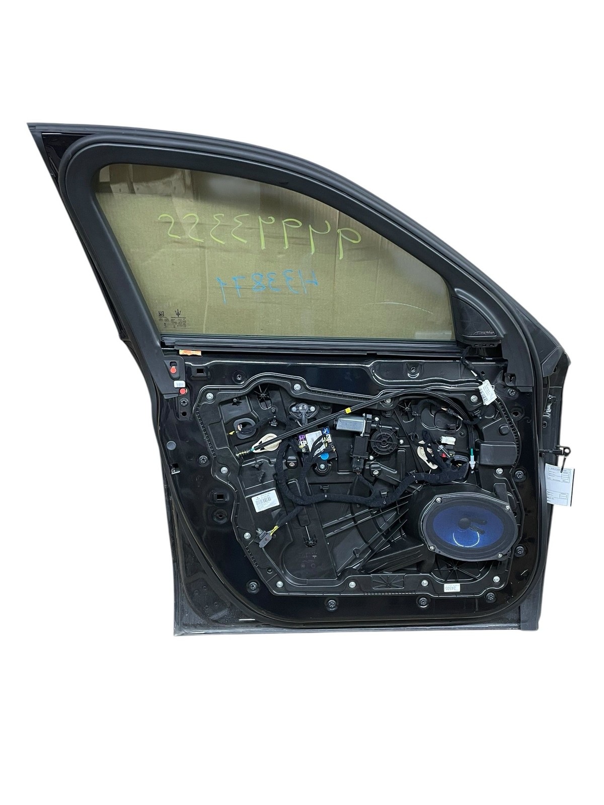 2023-2026 MASERATI GRECALE GT M182 FRONT LEFT DOOR W/ GLASS NERO TEMPESTA (NTE)