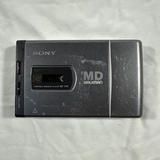 Sony MZ-E40 Portable MiniDisc Walkman Vintage 90s Scratched 
