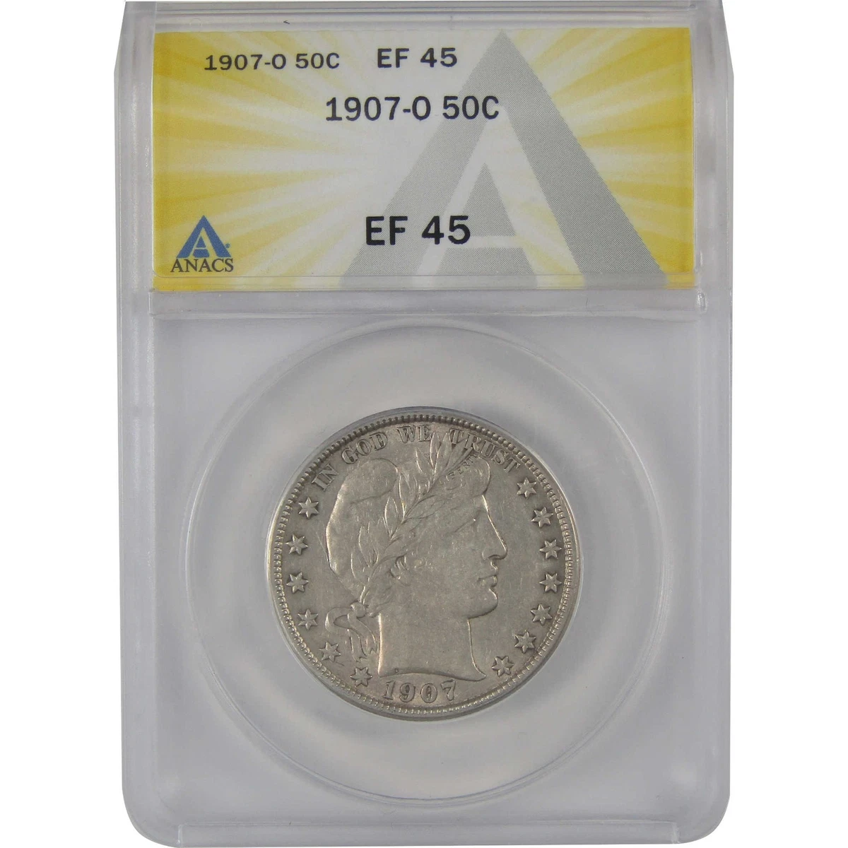 1907 Year Barber Half Dollars (1892-1915) for sale | eBay