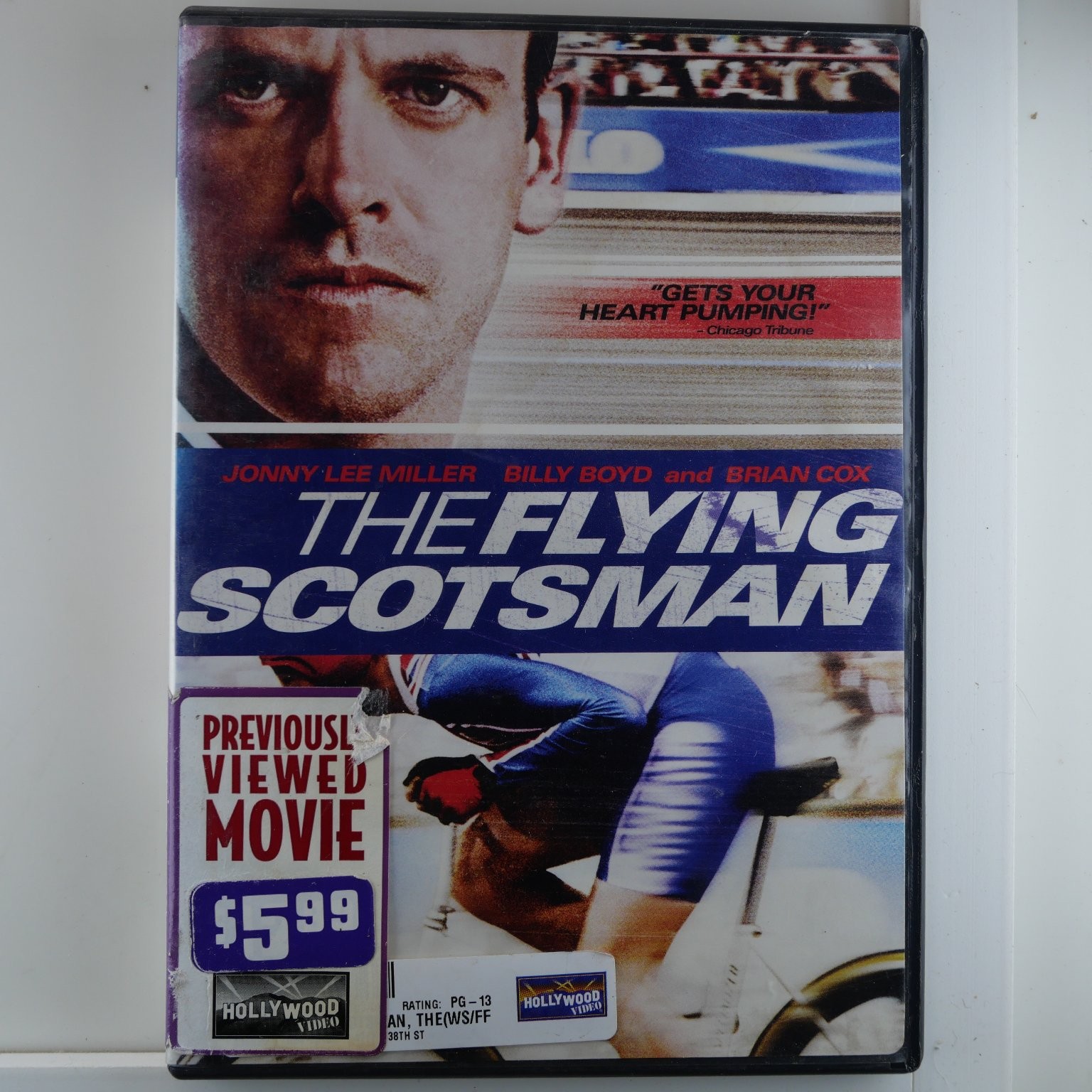 The Flying Scotsman DVD 2006 Jonny Lee Miller Brian Cox Sports Drama