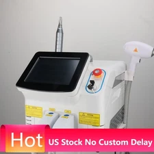 Diode Laser 2 in 1 Picosecond Laser Tattoo Removal And Hair Removal Machine 