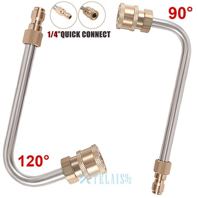 #ad #ad High Pressure Washer Extension Wand 1 4 Inch Quick Connect Washer Lance $12.23