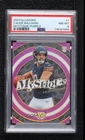 2024 Panini Illusions Mystique Purple 9/50 Caleb Williams #1 PSA 8 Rookie RC