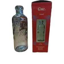 COCA-COLA BRAND 1894 HUTCHINSON BOTTLE REPLICA
