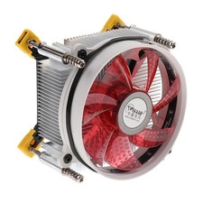 Hydraulic Computer CPU Cooler Fans 9cm for LGA 1366 Red