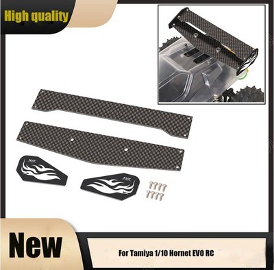 Rear Spoiler for Tamiya Hornet EVO 1/10 RC Car DIY Mini Wing Upgrade Kit FS