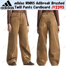 adidas WMNS Adibreak Brushed Twill Pants Cardboard JY2395 Japan Size