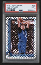2025-26 Topps Chrome - Cooper Flagg #251 X-Fractor (RC) PSA 9