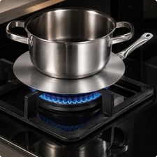 10 Pieces Induction Cooktop Adapter Plate Stainless Steel Thermal Distributor