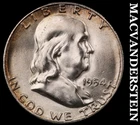 1954-S Silver Franklin Half Dollar - Choice Gem Brilliant Unc+++  #J9982