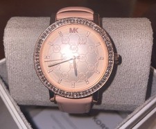 MICHAEL KORS - Women's Corey Three-Hand Blush Leather Watch 38mm