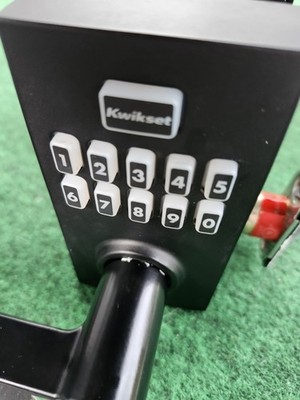 **Parts Only**Kwikset SmartCode 917 Matte Keypad Door Handle SmartKey Security