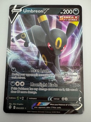 Umbreon V 94/203 - Evolving Skies - Pokemon TCG