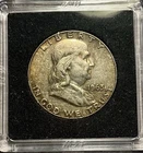 1963-D Franklin Half Dollar. (NEL0051)