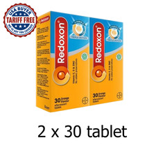 2 x Redoxon Triple Action Effervescent Tablets Vitamin C 1000mg Vitamin D  Zinc