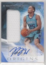 2019-20 Panini Origins Rookie Jersey Blue 42/49 PJ Washington Jr #167 Auto 06kc