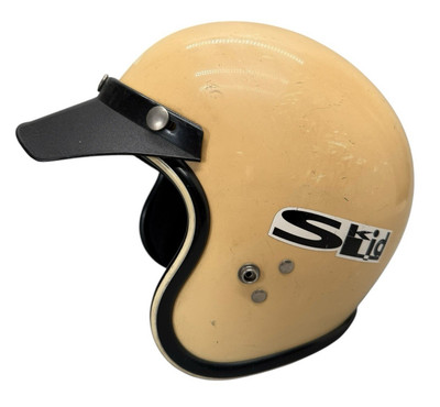 Oldtimer Centurion Kufendeckel Motorradhelm für Display Requisite 90er Jahre