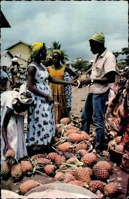 Ak Africa in Colors, Pineapple Merchants - 3936789