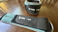Bona Fitness 2 Adjustable weights Set 1.5 Lbs For Ankle, Wrist, Leg — No Box