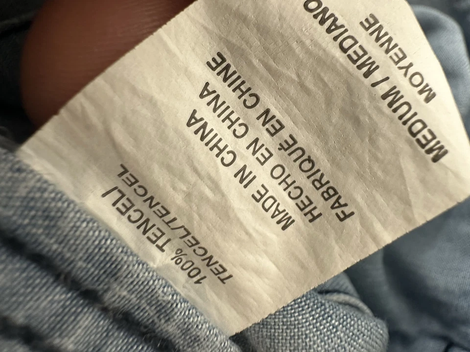 rails jacket Women Medium Denim Full Zip Designer Blue - Image 4 of 4