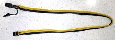 PCIe 6-Pin to 6+2-Pin GPU Power Cable Adapter PCI-Express Video Card Lead