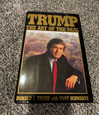 Product Image: Trump: The Art of the Deal Hardcover Signed by Donald J. Trump 2016 election ed