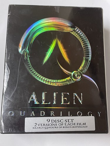 Alien Quadrilogy (DVD, 2003, 9-Disc Set) New Sealed
